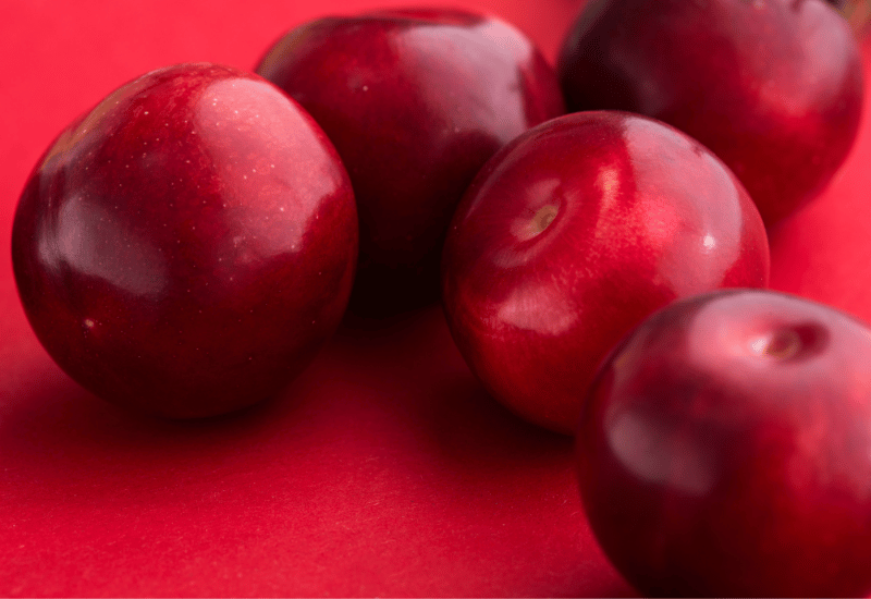 ◎紅葉すもも 紅葉スモモ：庭を彩る紅葉と可憐な花、そして食用可能な実