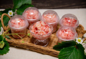 【冷凍】いちご農家の『けずりいちご』5カップ入り|いちご|つきのいちごえん - スイーツモール