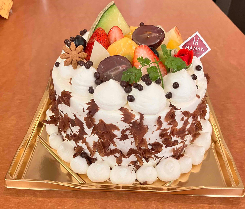 【店頭受取】プレミアムマーブルデコレーション|ケーキ|Pâtisserie MAMAN 橿原店 - スイーツモール