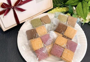【常温】卵、乳製品、小麦、白砂糖不使用 彩の米粉クッキー詰め合わせ 贈答用ギフト箱入り24枚|クッキー| Patisserie Coeur a Coeur(パティスリークーラクー) - スイーツモール