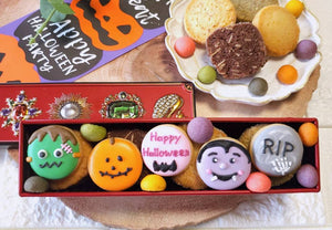 【常温】ハロウィンクッキー缶(長方形)| クッキー | “和”nderful cookies!