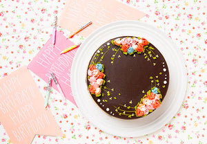 チョコバタークリームデコ 5号 | ケーキ | ル・メナジェ