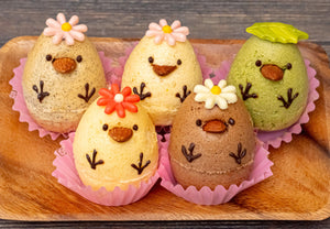 【冷凍】かわいい ぴよちゃんシフォン おたのしみ5個セット | シフォンケーキ | Chiffon cake Romi - スイーツモール