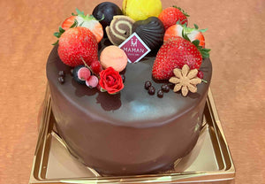 【店頭受取】プレミアムチョコクリームデコレーション|ケーキ|Pâtisserie MAMAN 橿原店 - スイーツモール