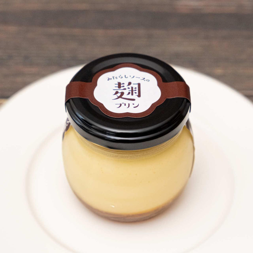 【冷蔵】みたらしソースの麹プリン 6個入り|プリン|麹と米粉のコミュニティスイーツsoran - スイーツモール