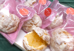 【冷凍】アップルシュークリーム 12個入り|シュークリーム|洋菓子工房ノエル