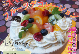 【店頭受取】スペシャルフルーツデコレーションケーキ | ケーキ | ラ メゾンジュ ホールケーキ