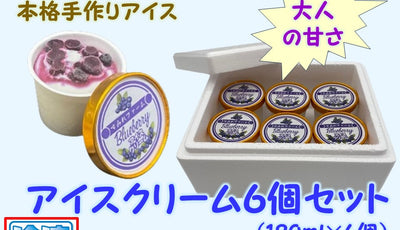 【冷凍】ブルーベリーアイスセット | アイス | すみれファーム