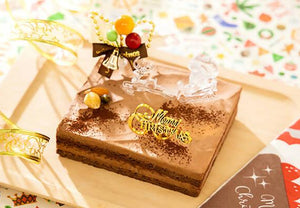 【冷凍】低糖質ムースショコラ 13.5x11cm 4.5号 クリスマス | チョコレートケーキ | Sweetsローカボ | ムース ケーキ・チョコレート ムース - スイーツモール