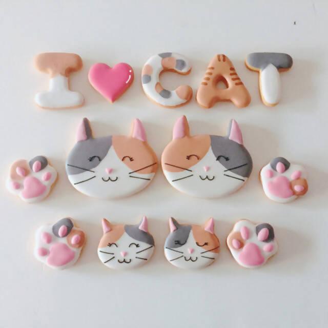 猫アイシングクッキーセットの通販・お取り寄せ♪ねこ好きには