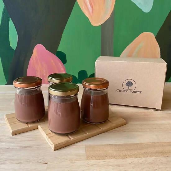 【冷蔵】食べ比べチョコレートムース 4個セット|チョコレート|CHOCO FOREST - スイーツモール