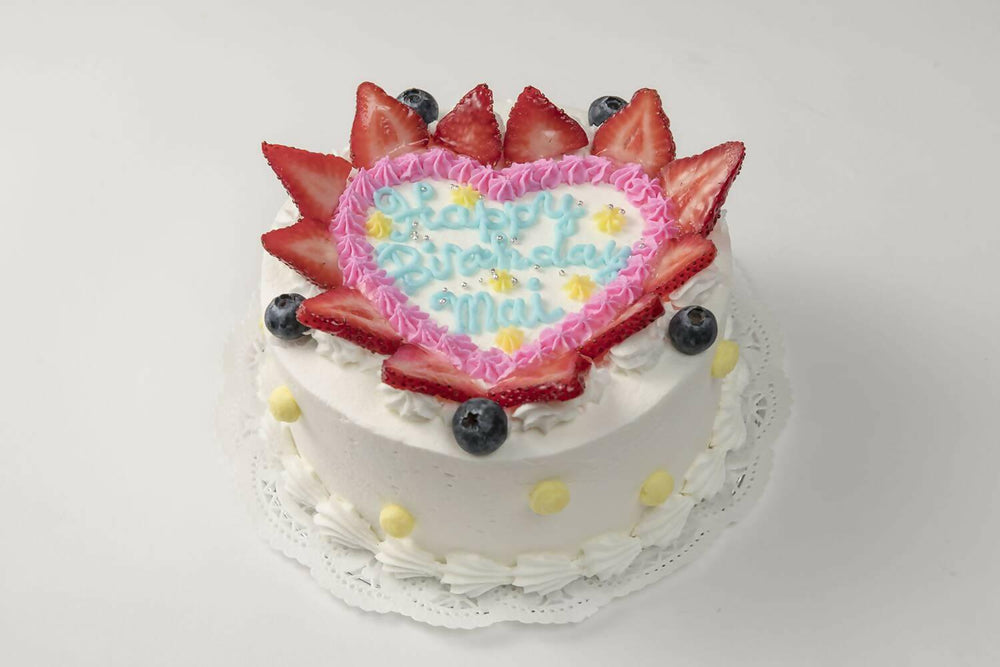 【店頭受取】ラウンドシェイプ・ビックハート | ケーキ | マジックケーキデコ - スイーツモール