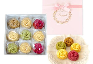 【常温】ベルレーヌギフト 9個入 | マドレーヌ | バラのマドレーヌのお店ランジェラ - スイーツモール