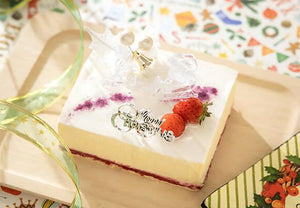 【冷凍】低糖質レアチーズ 13.5x11cm 4.5号 クリスマス | チーズケーキ | Sweetsローカボ - スイーツモール