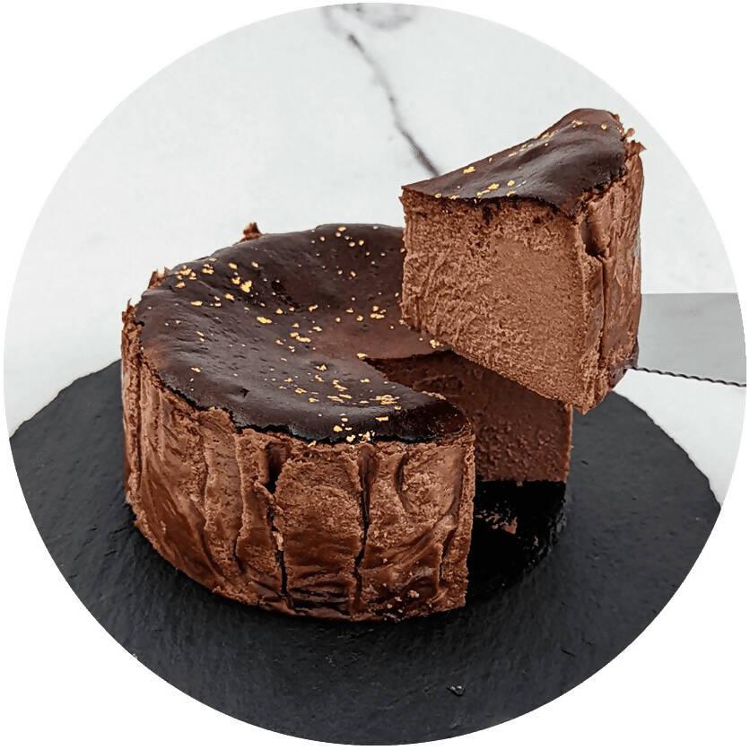 【冷凍】有機チョコ美バスチー | チーズケーキ | Grammie’s Cooking(グラミーズクッキング) - スイーツモール