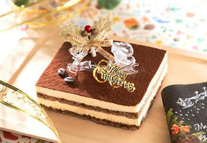 【冷凍】低糖質ティラミス 13.5x11cm 4.5号 クリスマス | ティラミス | Sweetsローカボ - スイーツモール