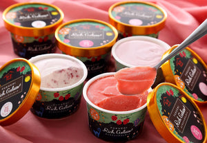 【冷凍】ふくち☆リッチジェラート あまおうセット(6個) | アイス・あま おう 福岡 | 福智ブランドファクトリー | アイスギフト - スイーツモール