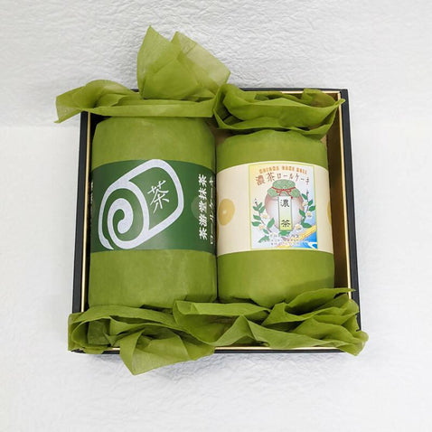 【冷凍】濃茶&茶游堂抹茶ロールケーキセット | ロールケーキ | 京都宇治 茶游堂 - スイーツモール