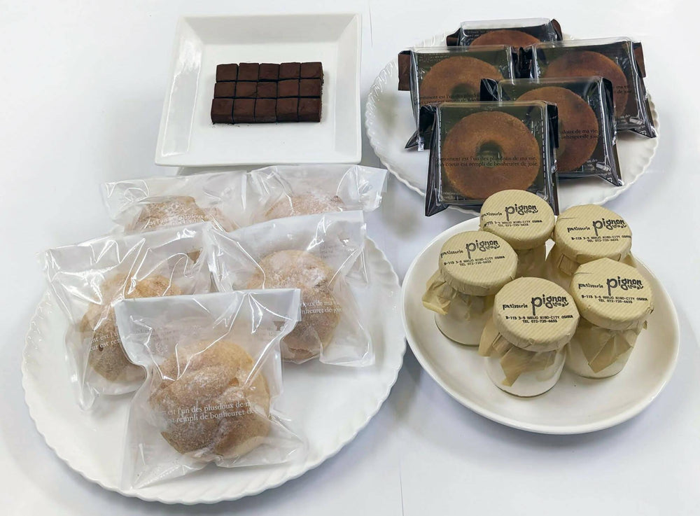 【冷凍】バレエティセット | シュークリーム | パティスリーピニョン箕面店 - スイーツモール