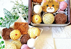 【常温】可愛い猫のクッキー缶|クッキー|“和”nderful cookies!│猫 クッキー缶│ネコ クッキー│ねこ缶 - スイーツモール