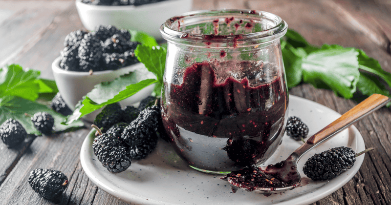 桑の実ジャムの効能：美容と健康をサポートする自然の恵み