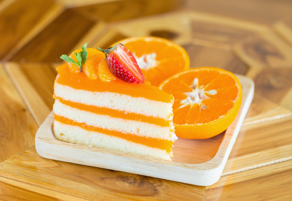 夏のフルーツケーキ