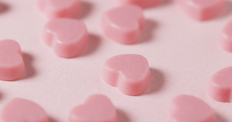 ピンクチョコレート