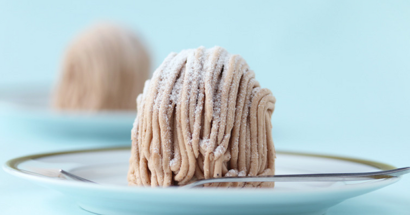 モンブランのクリーム