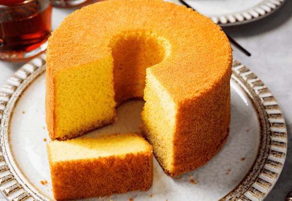 シフォンケーキ底上げ