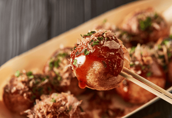 冷凍揚げたこ焼き：カリカリ絶品！