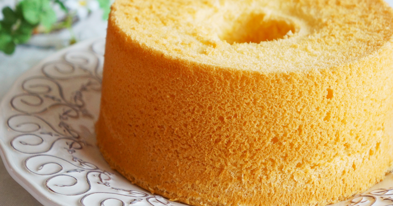 卵なしでもふわふわ！簡単シフォンケーキレシピ｜アレルギー対応にも