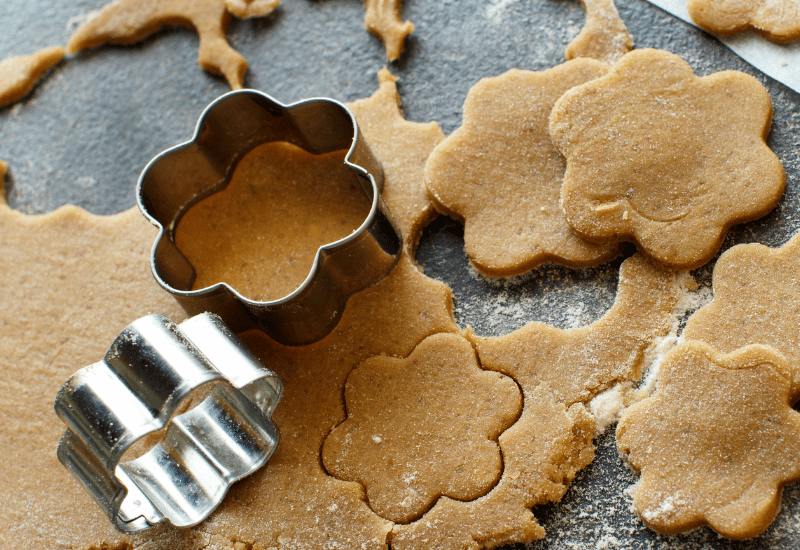 クッキーの型抜き 代用