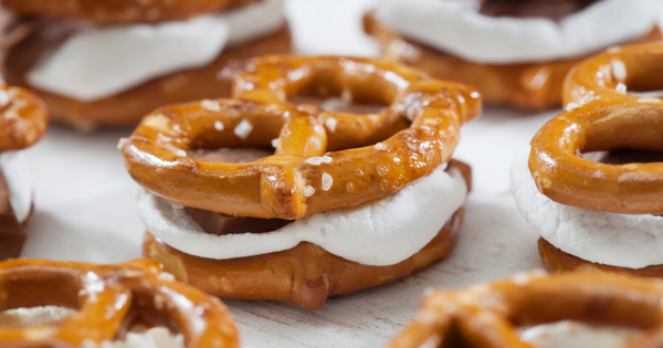 おしゃれな手作りお菓子：ミニプレッツェルマシュマロの魅力
