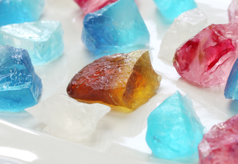 琥珀糖の素：手作りで楽しむ宝石のような和菓子