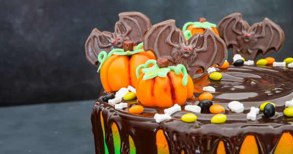 ハロウィンケーキデコレーション