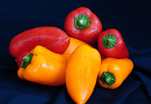 フルーツパプリカ：まるでフルーツのような甘さを持つ、彩り豊かなミニパプリカ