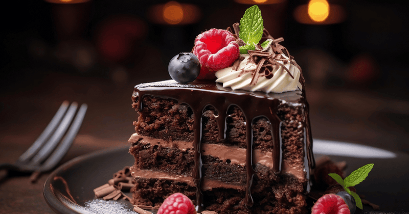 バレンタインを彩る、とっておきのチョコレートケーキ