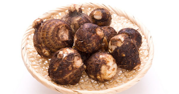 里芋 塩茹で そのまま