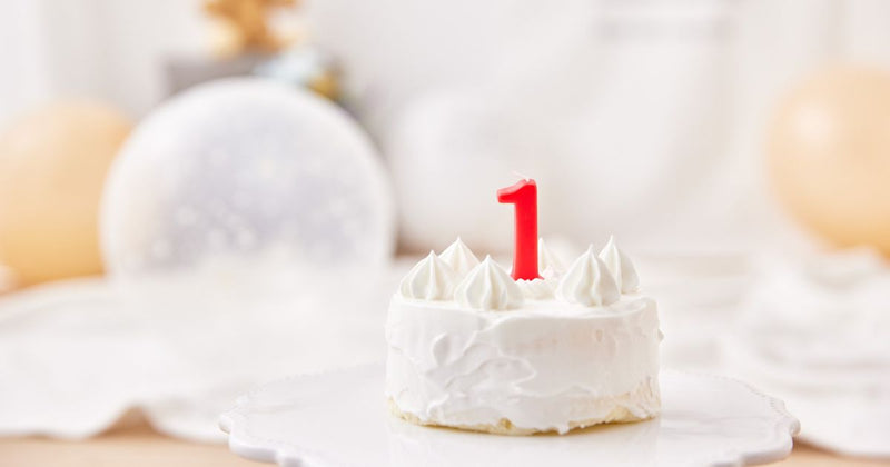 1歳の誕生日ケーキ食べれる