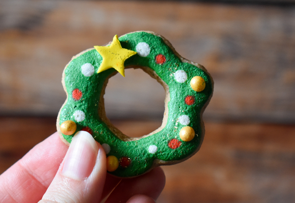 リース型クッキーで彩るクリスマス：簡単レシピ集