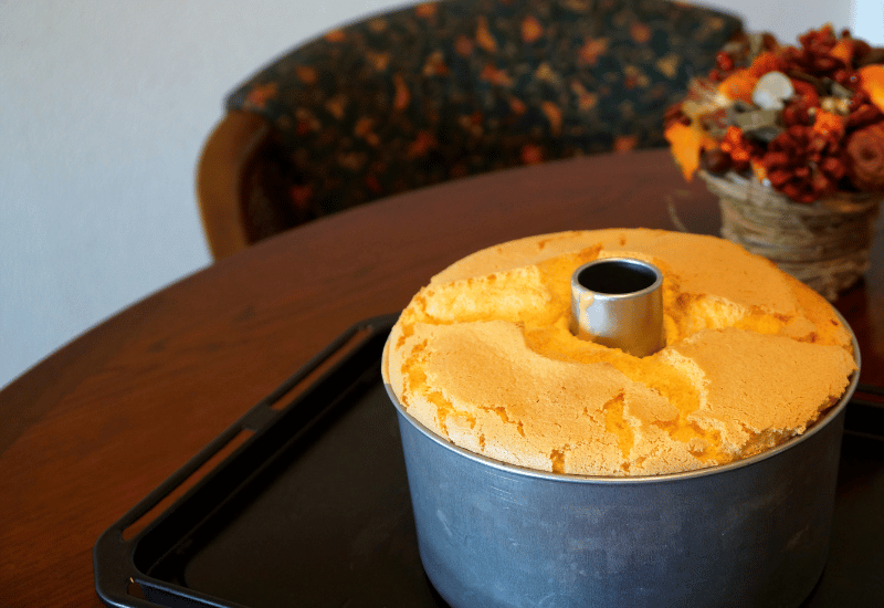 シフォンケーキラッピングホール