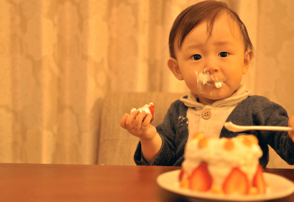 一歳ケーキ食べれる