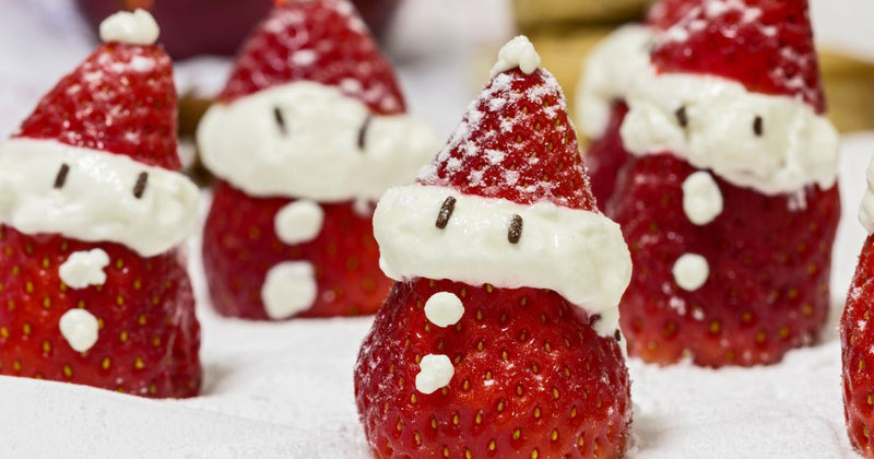 クリスマスを彩る！簡単可愛い「いちごサンタクロース」の作り方