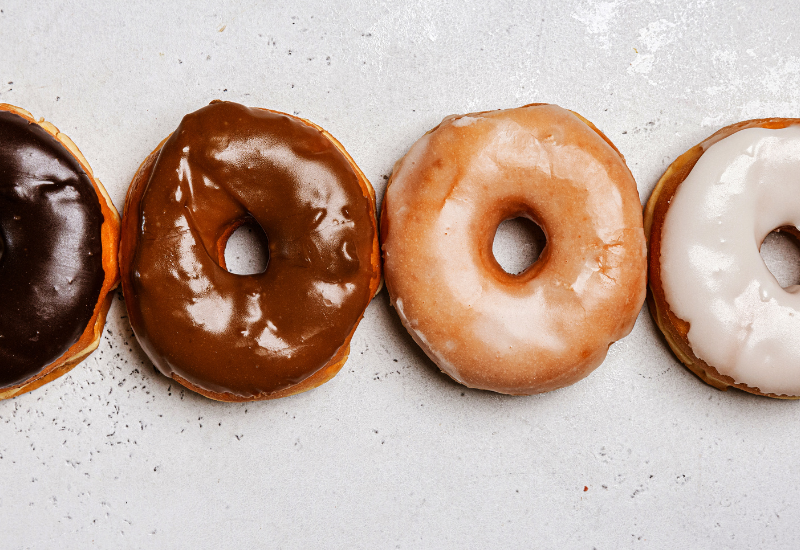 ドーナツの糖質徹底的解剖：種類別の含有量と賢い選び方