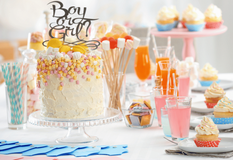 ジェンダーリビール ケーキ
