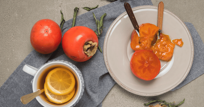 レンジで簡単！渋柿の渋抜き方法：美味しく食べるための裏技