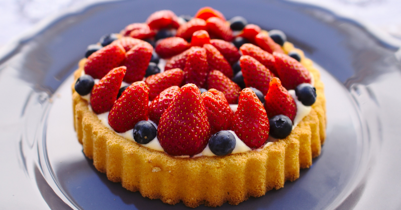 タルトケーキ誕生日
