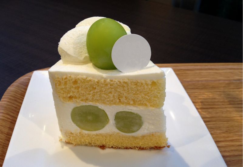 夏ケーキフルーツ