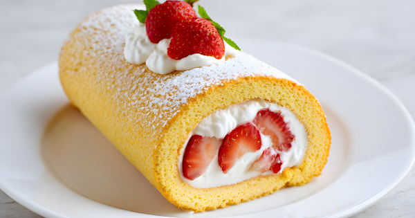 ロールケーキ型なしでも大丈夫！型なしで作るロールケーキの裏技レシピ