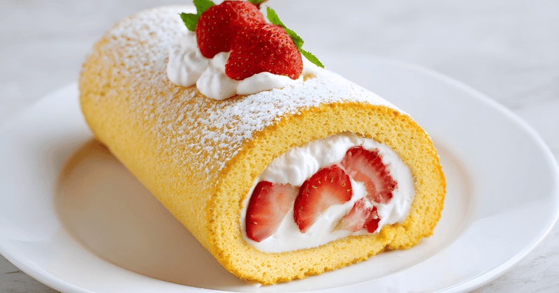 ロールケーキ型ガイド：自宅で簡単プロの味